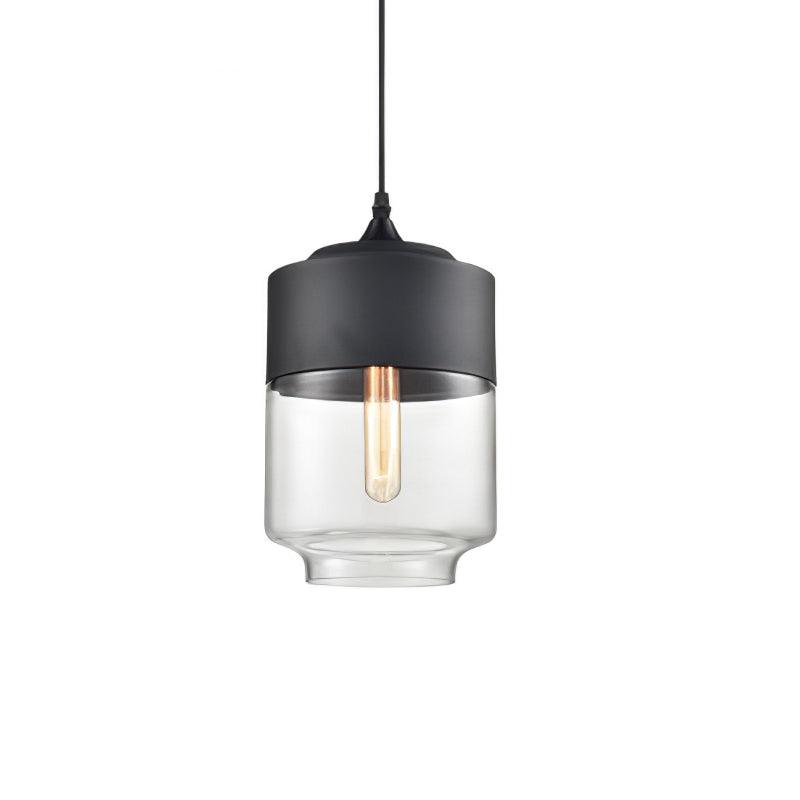 Suspension Térébinthe en verre et métal – vue 18