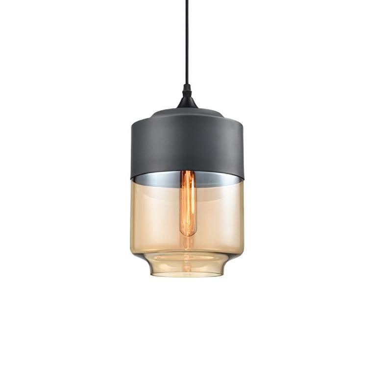 Suspension Térébinthe en verre et métal – vue 21