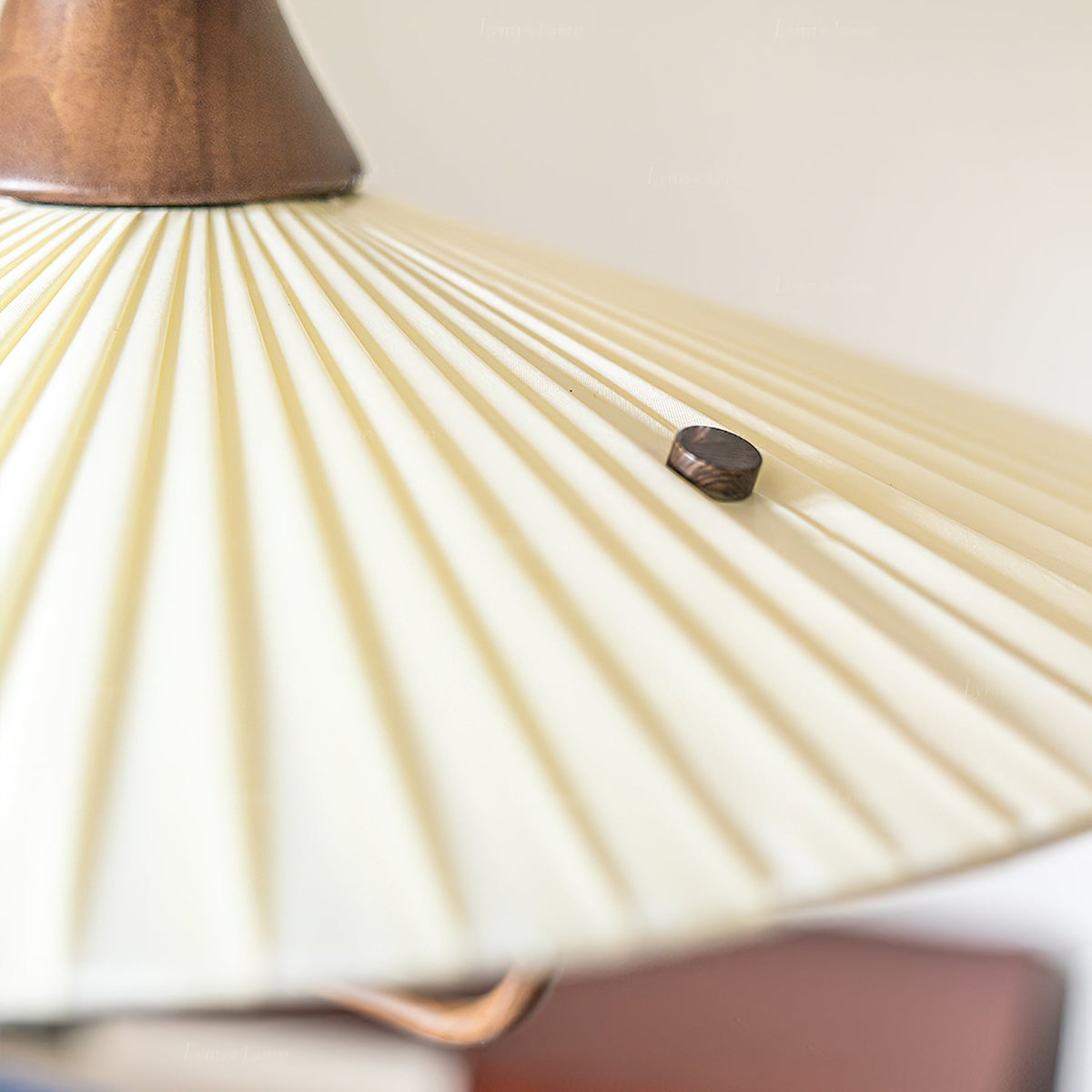 Suspension Sérénade en bois et tissu – vue 19