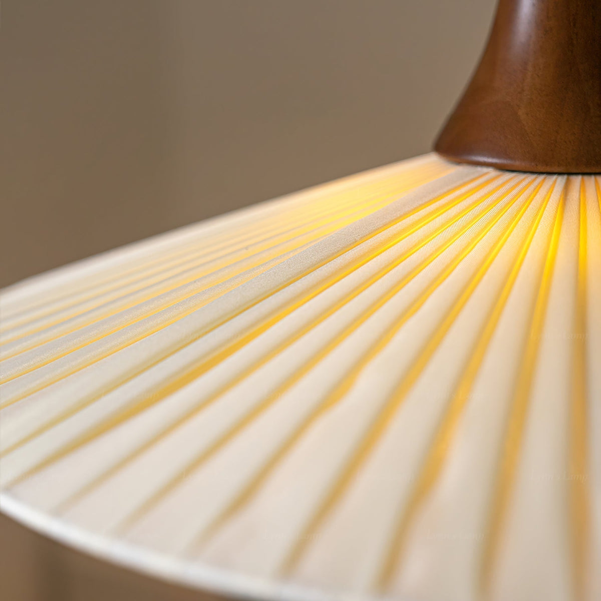Suspension Sérénade en bois et tissu – vue 21