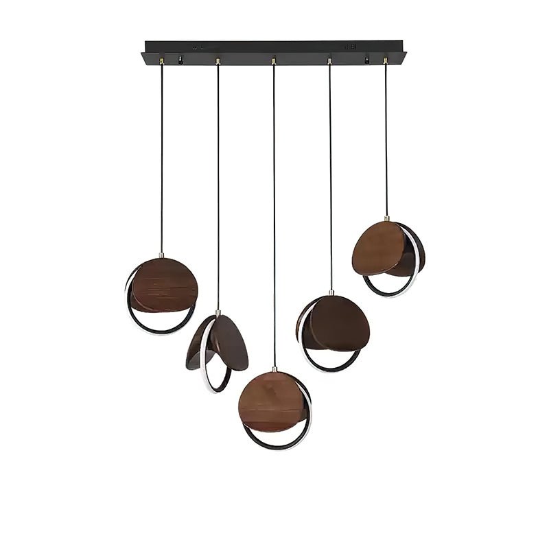 Lustre Ambleteuse en bois et métal – vue 39