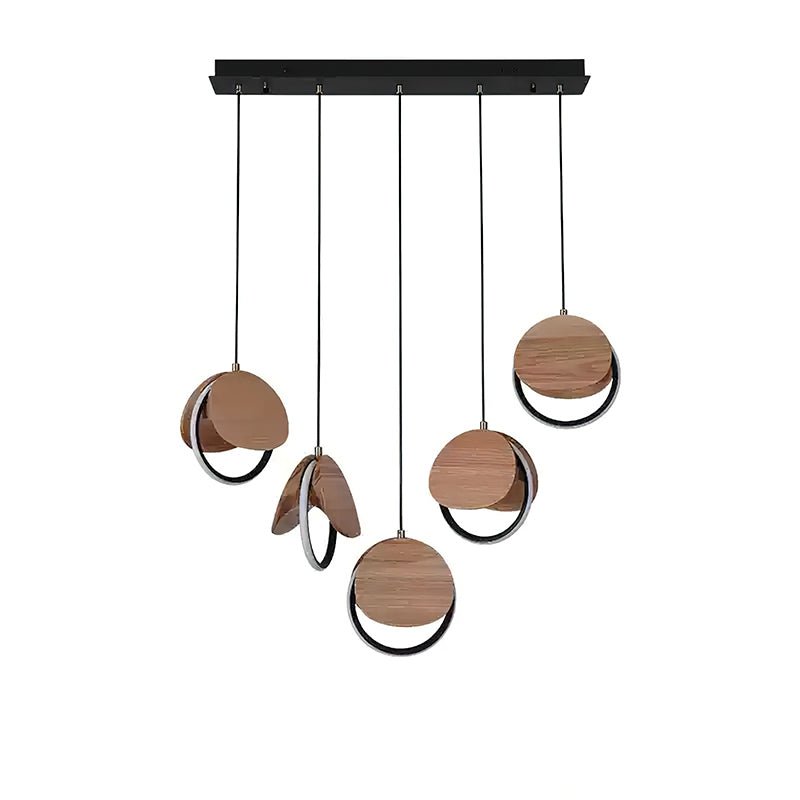 Lustre Ambleteuse en bois et métal – vue 38