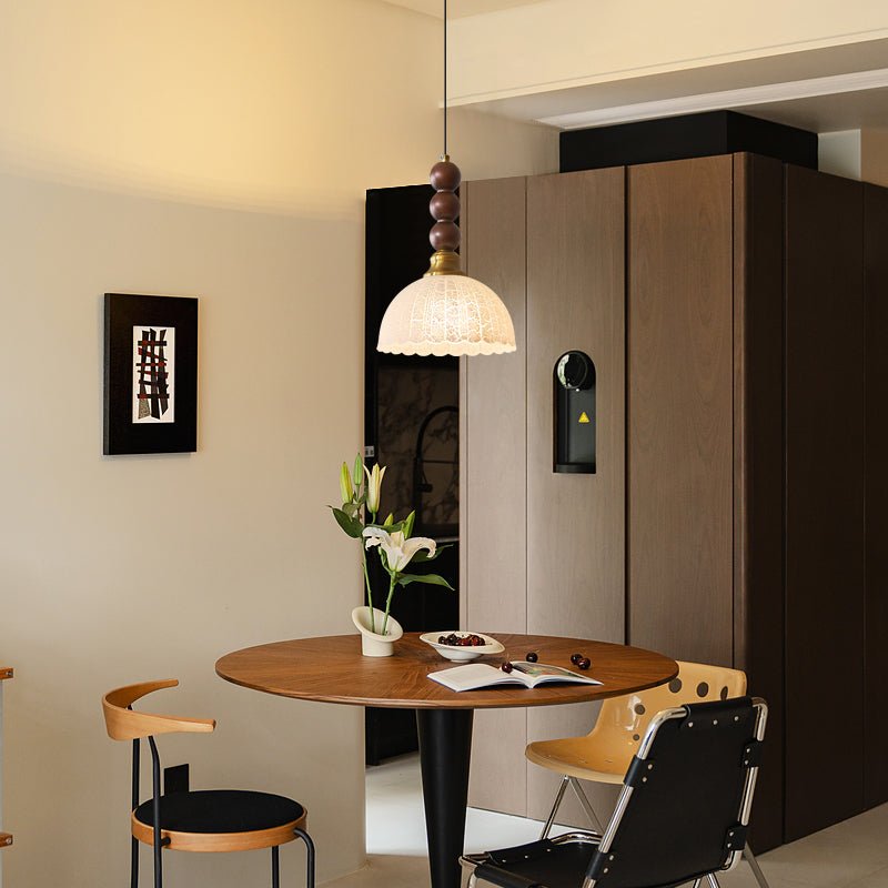 Suspension Cédrat en bois et tissu – vue 27