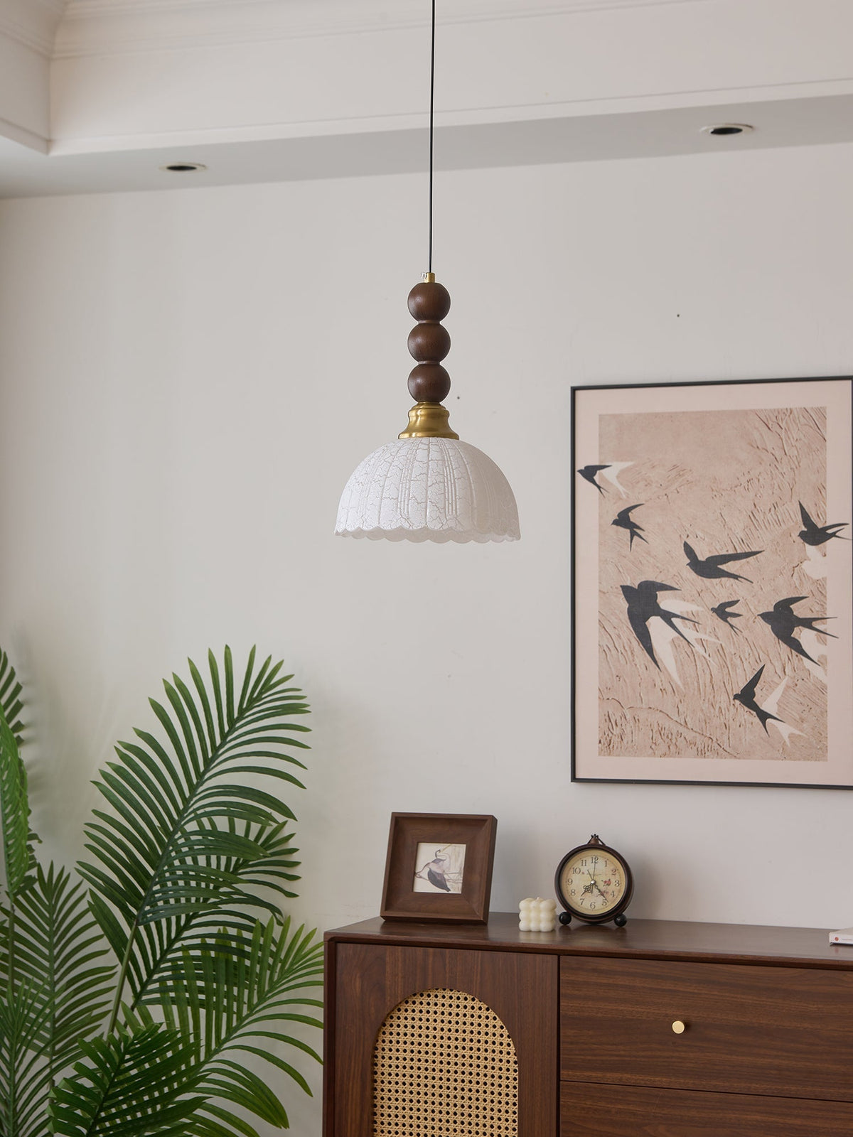 Suspension Cédrat en bois et tissu – vue 43