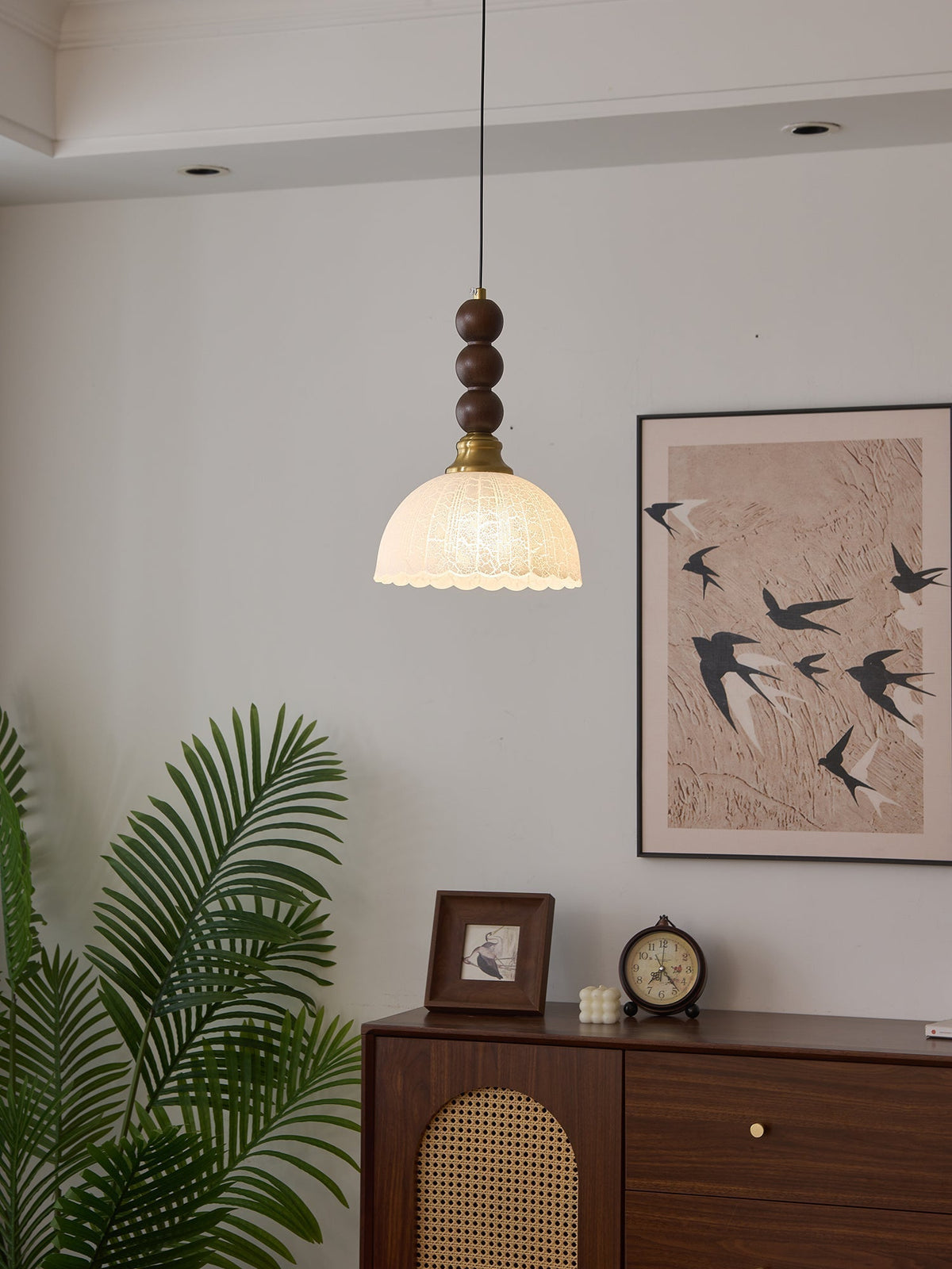 Suspension Cédrat en bois et tissu – vue 44