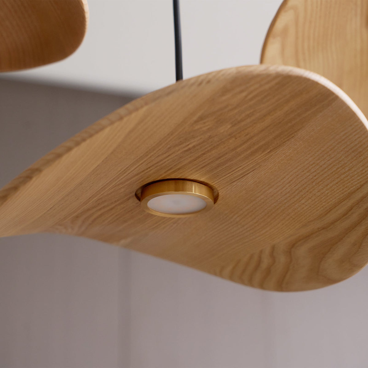 Lustre Saule en bois et métal – vue 46