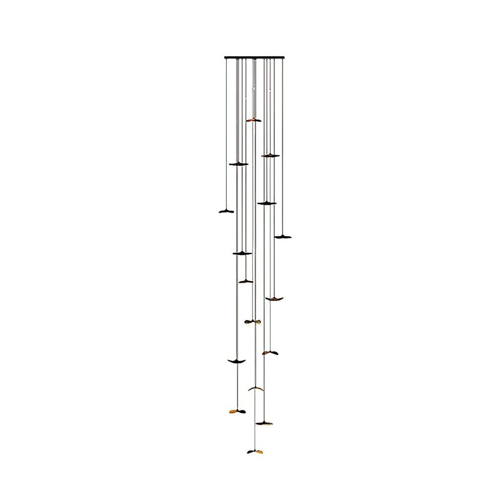 Lustre Saule en bois et métal – vue 14