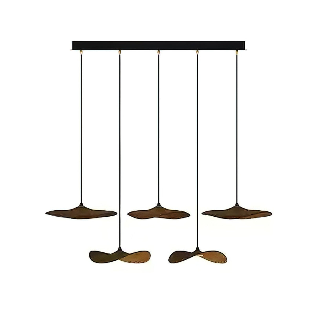 Lustre Saule en bois et métal – vue 65