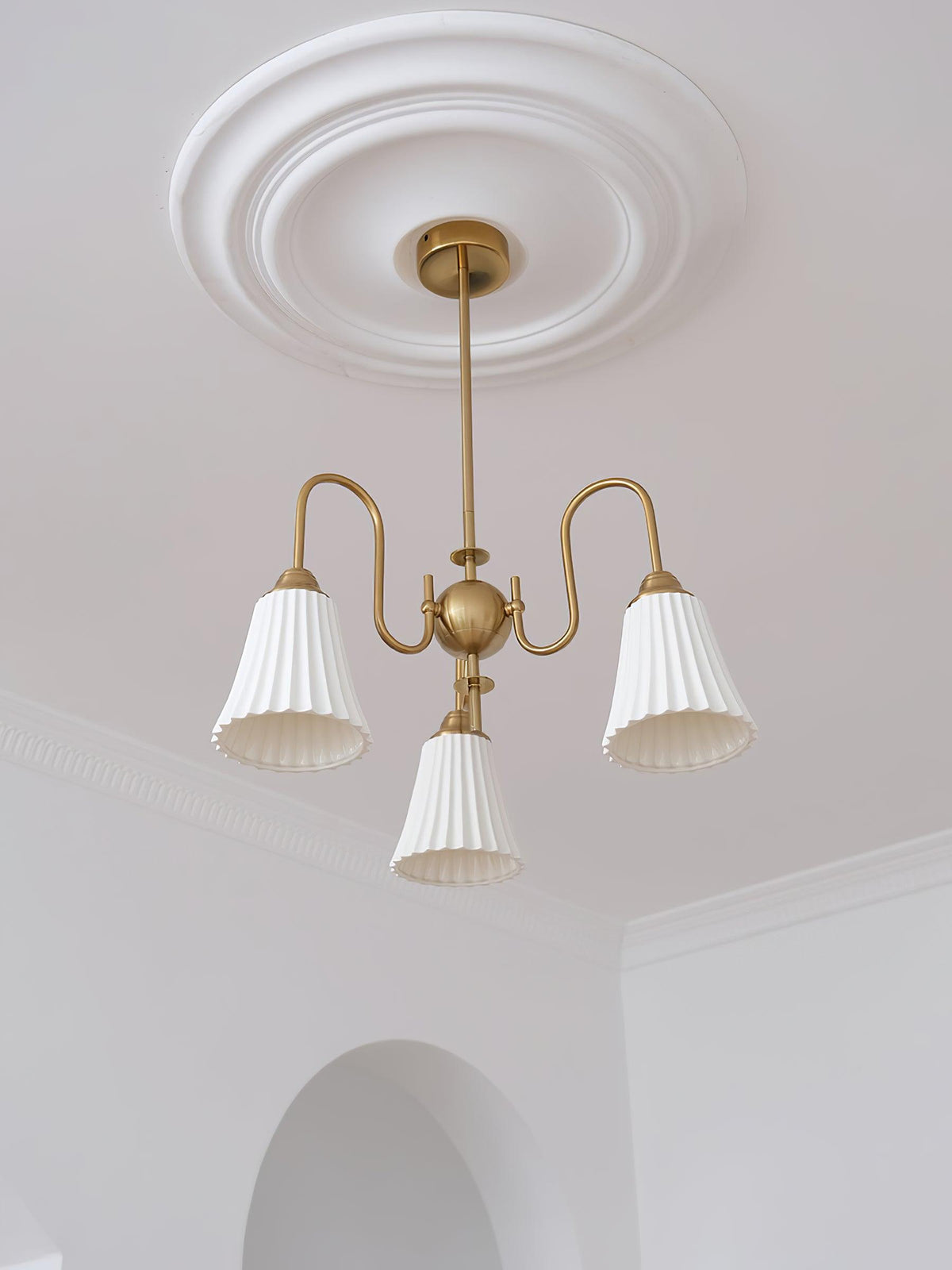 Lustre Griotte en céramique et métal – vue 13