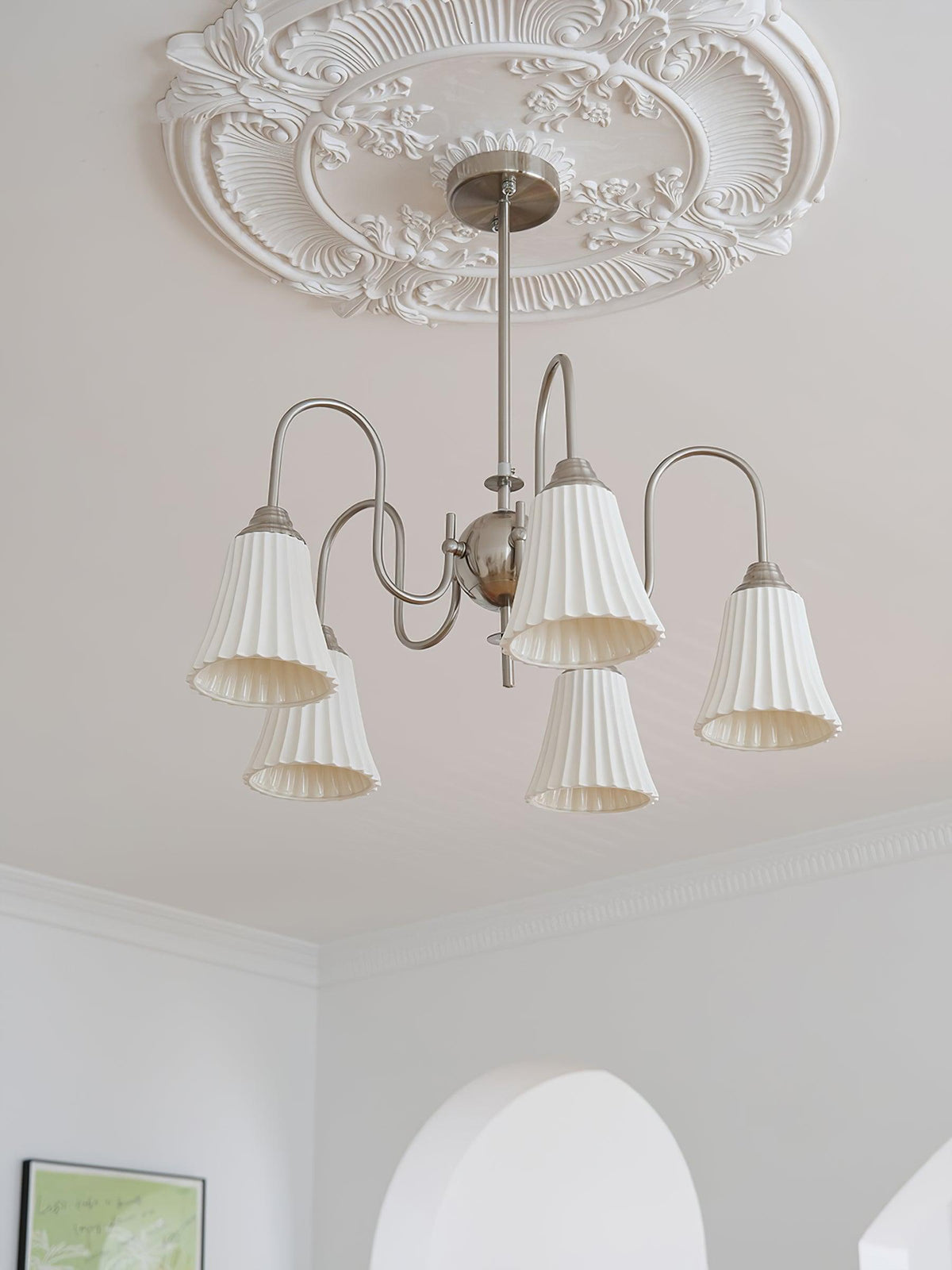 Lustre Griotte en céramique et métal – vue 15