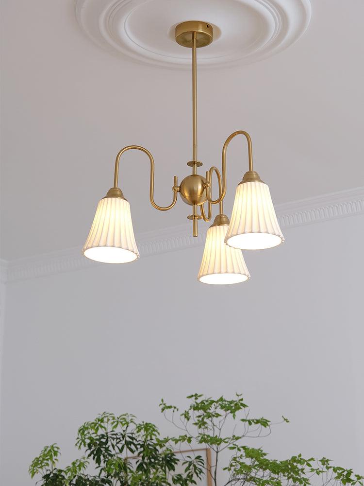 Lustre Griotte en céramique et métal – vue 8