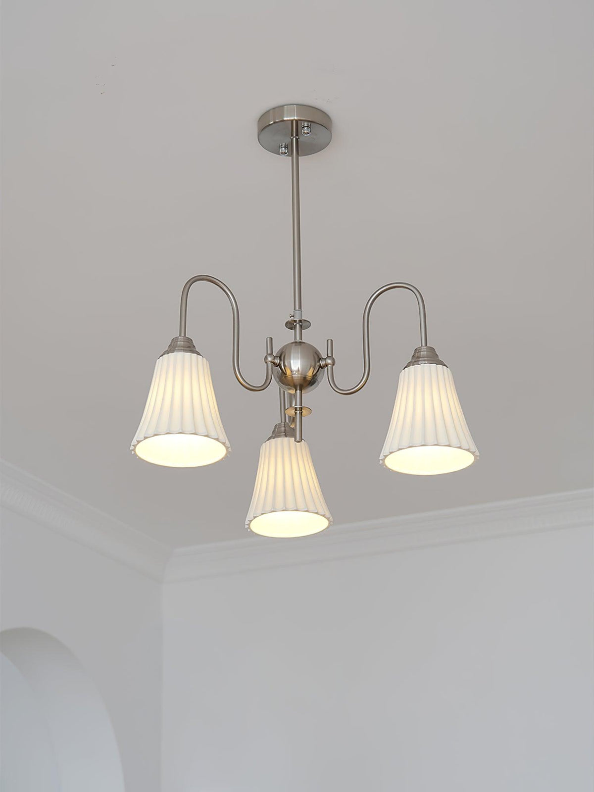Lustre Griotte en céramique et métal – vue 9