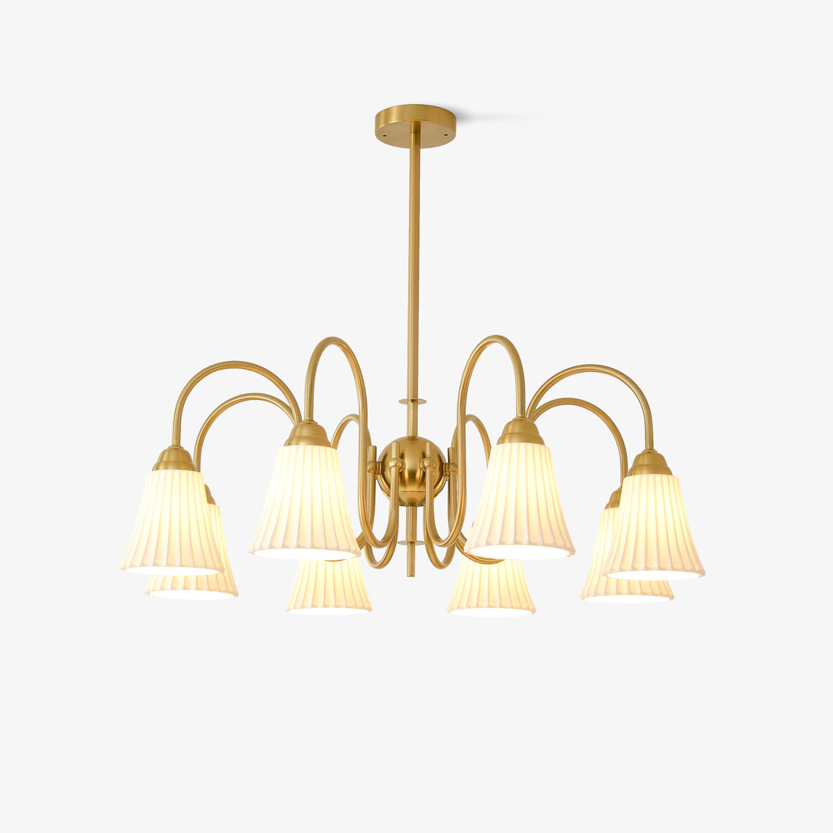 Lustre Griotte en céramique et métal – vue 38