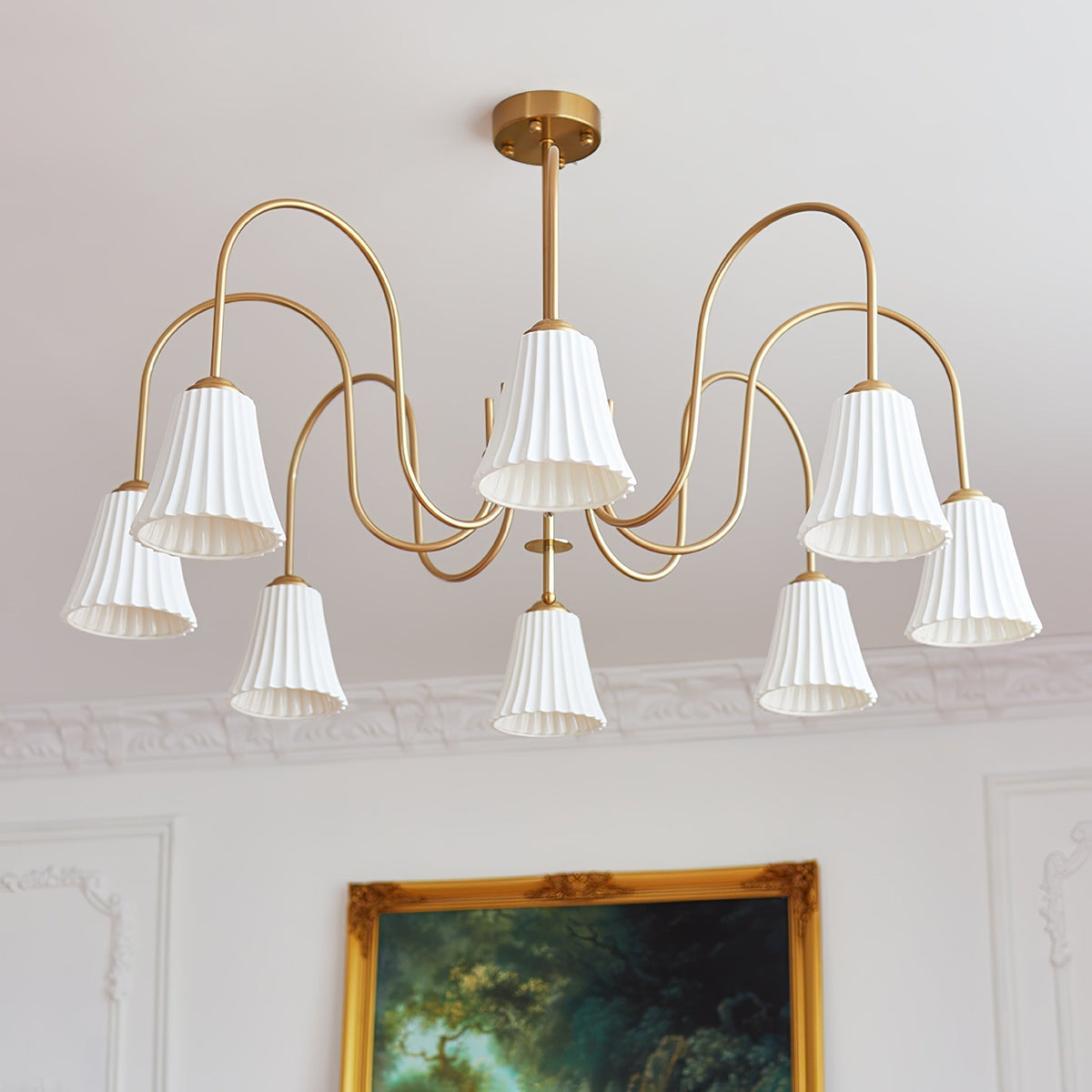 Lustre Griotte en céramique et métal – vue 37