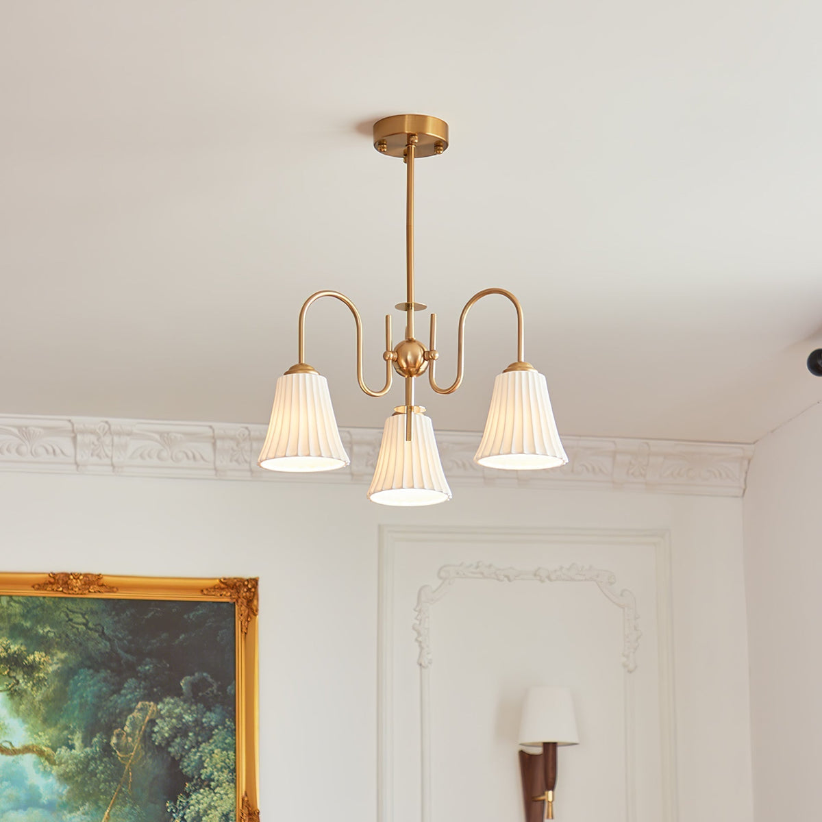 Lustre Griotte en céramique et métal – vue 16