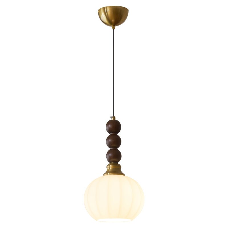 Suspension Piana en verre et bois – vue 55