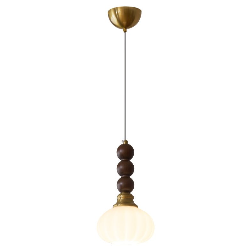 Suspension Piana en verre et bois – vue 53