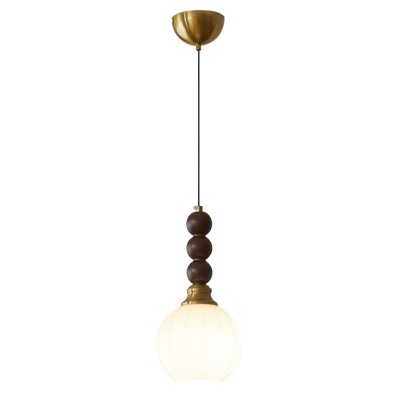 Suspension Piana en verre et bois – vue 46