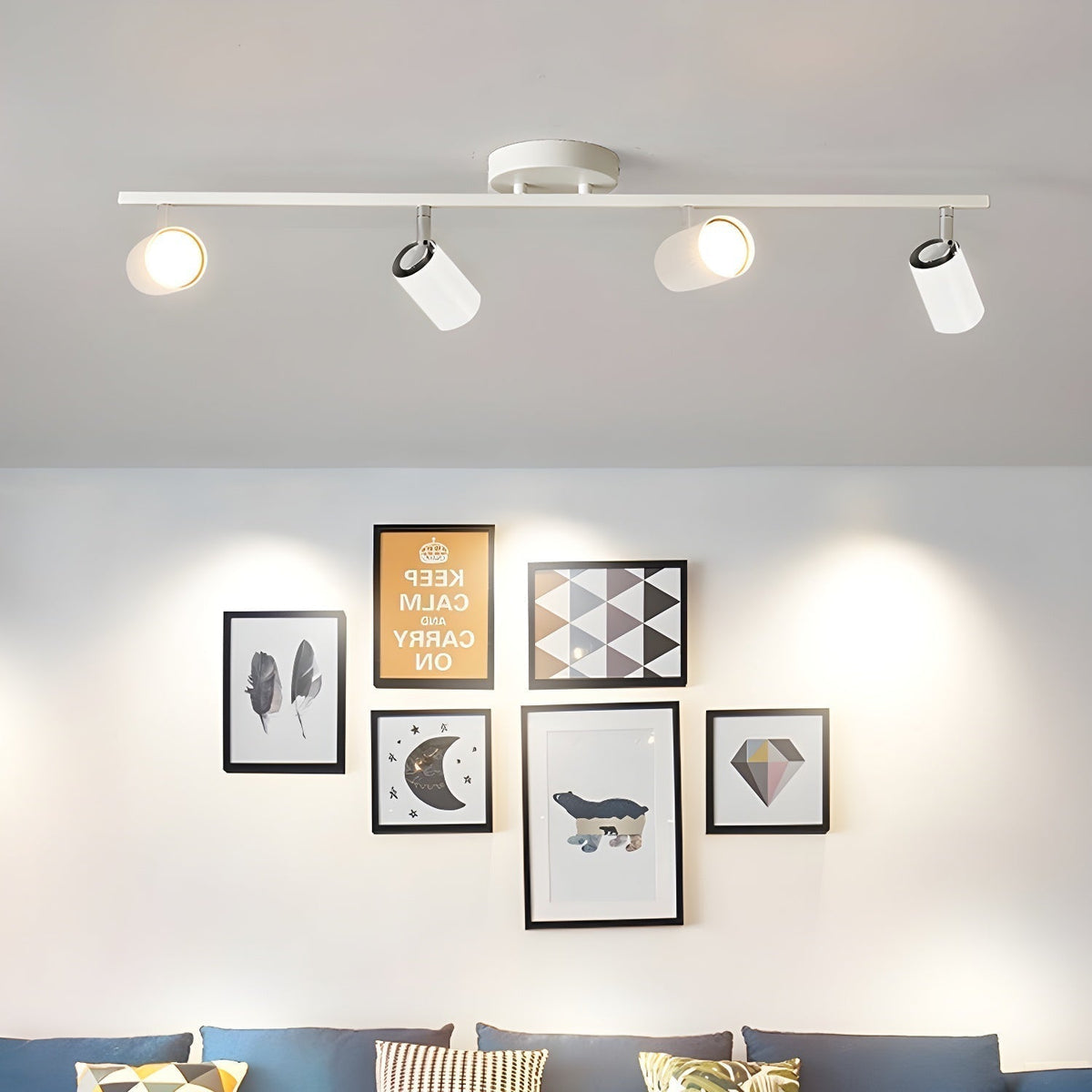 Plafonnier Honorine en aluminium – vue 18