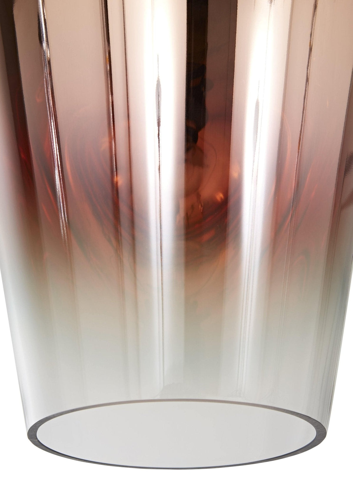 Suspension Cabestan en verre et métal – vue 17