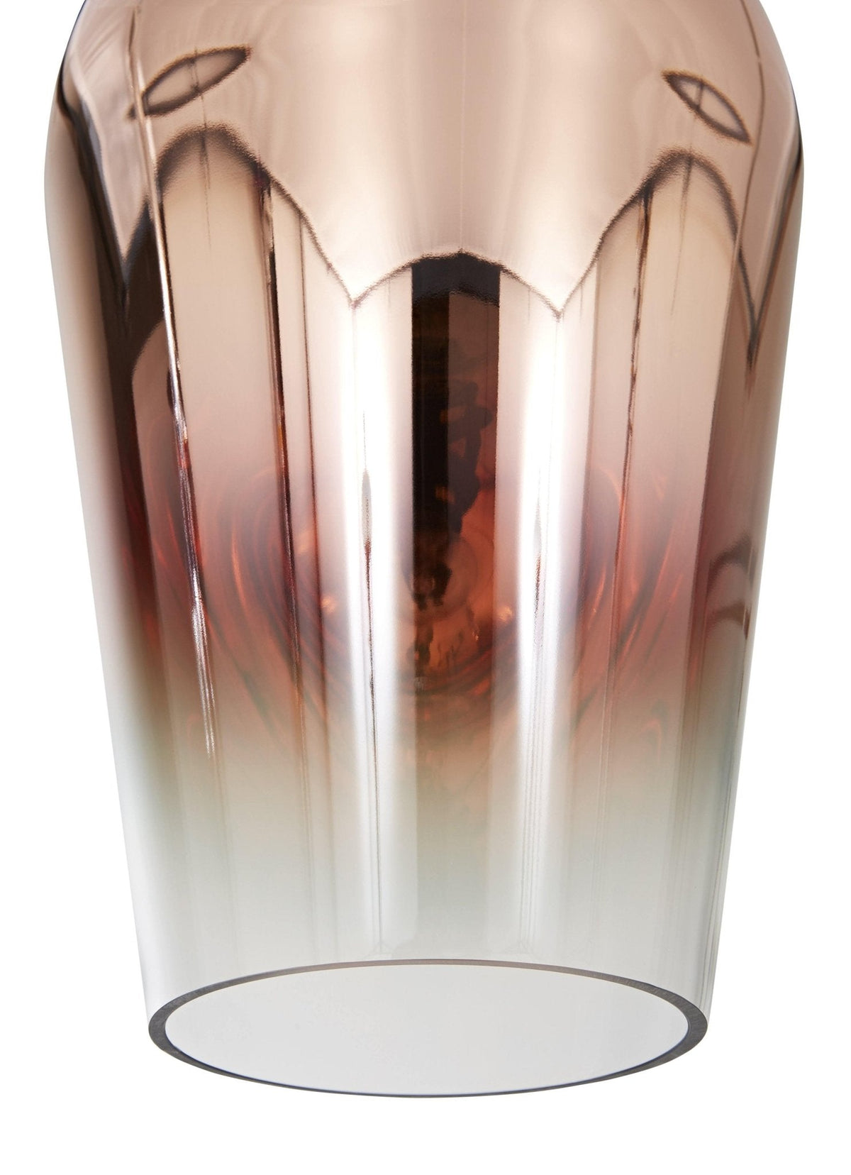 Suspension Cabestan en verre et métal – vue 18