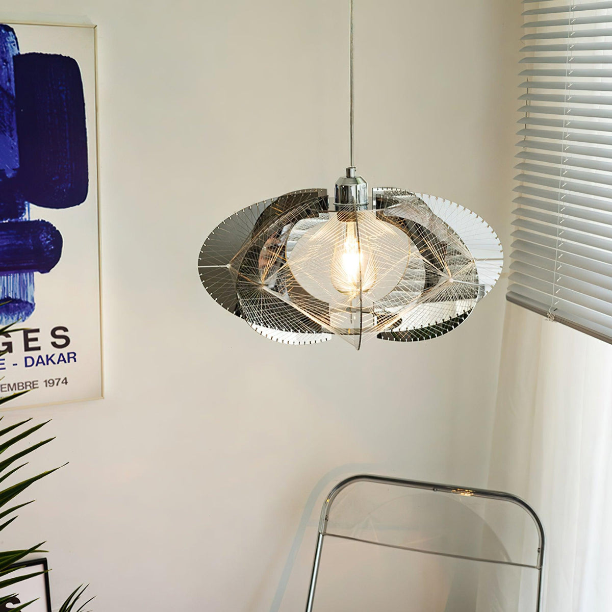 Suspension Doucette en métal – vue 2