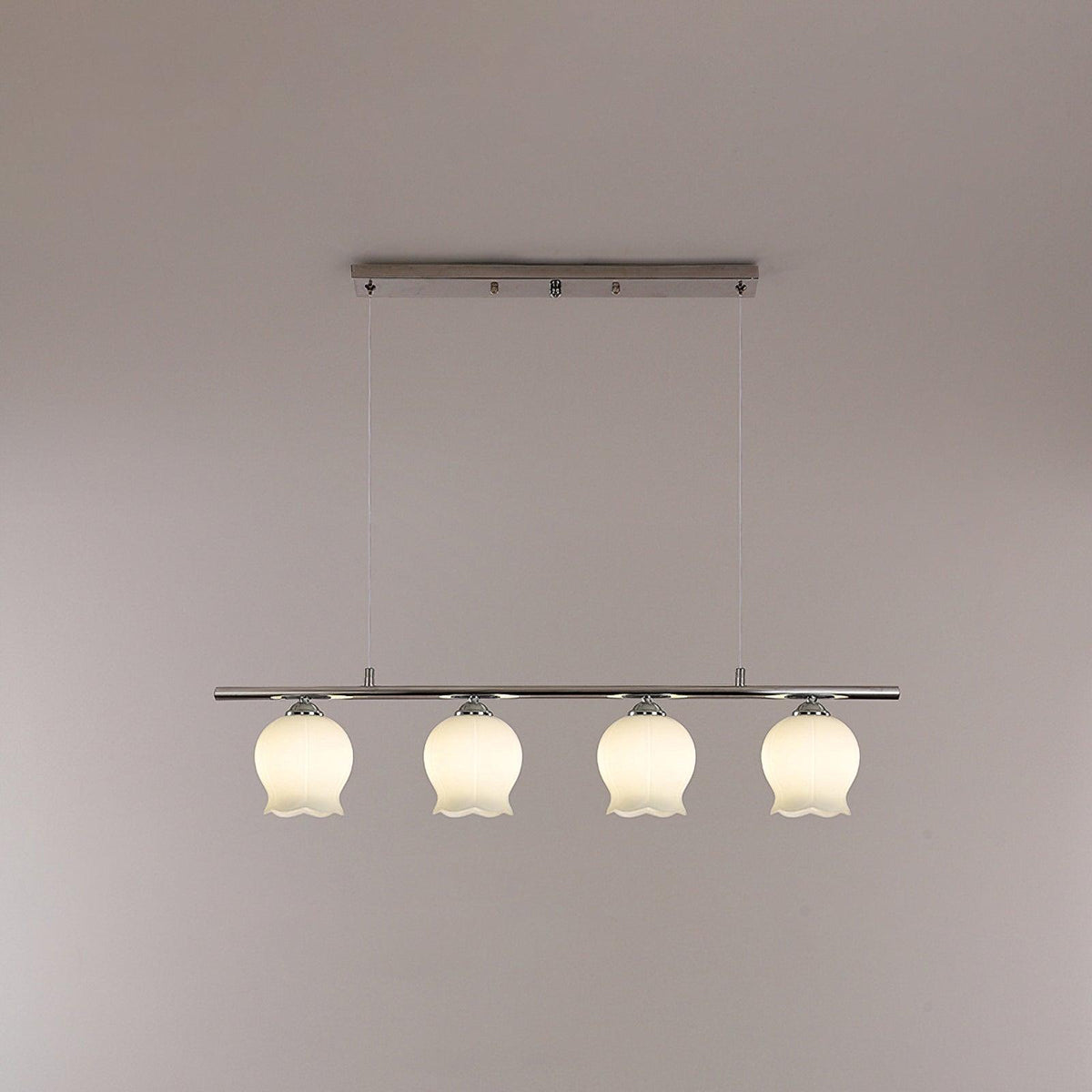 Suspension Baléares en verre et métal – vue 16