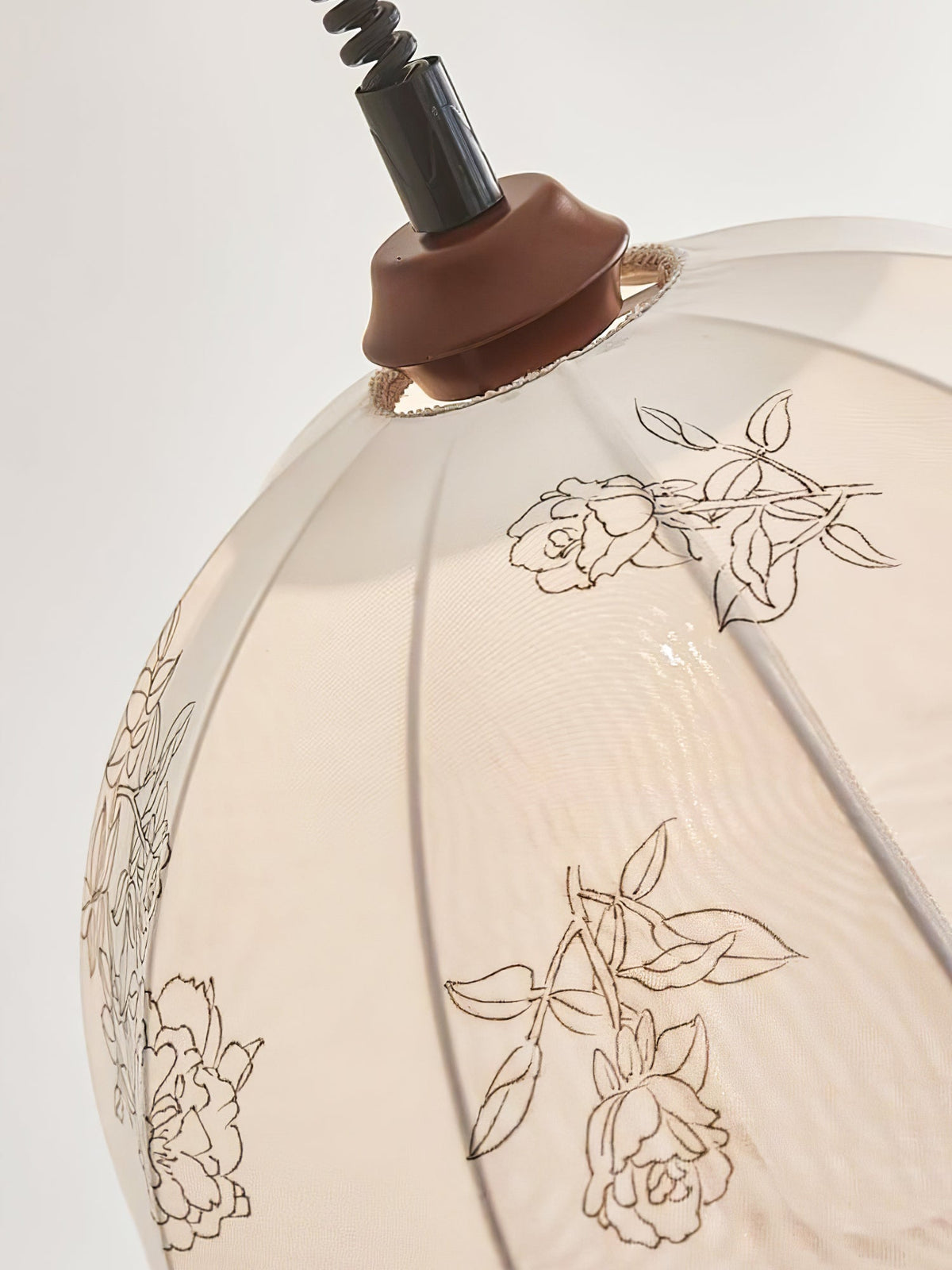 Suspension Isola en bois et tissu – vue 27