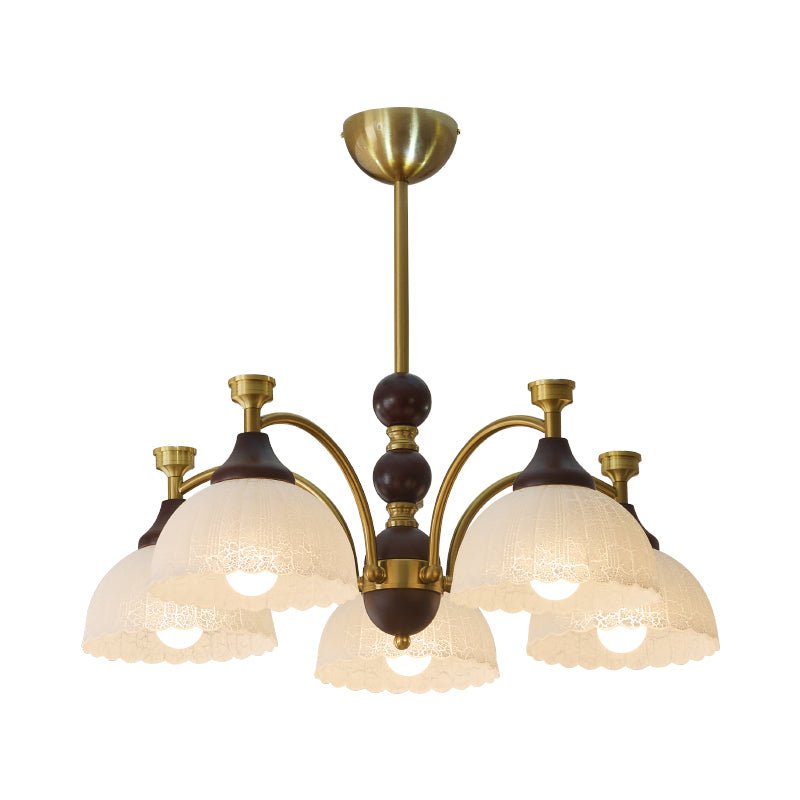 Lustre Corsaire en bois et verre – vue 11