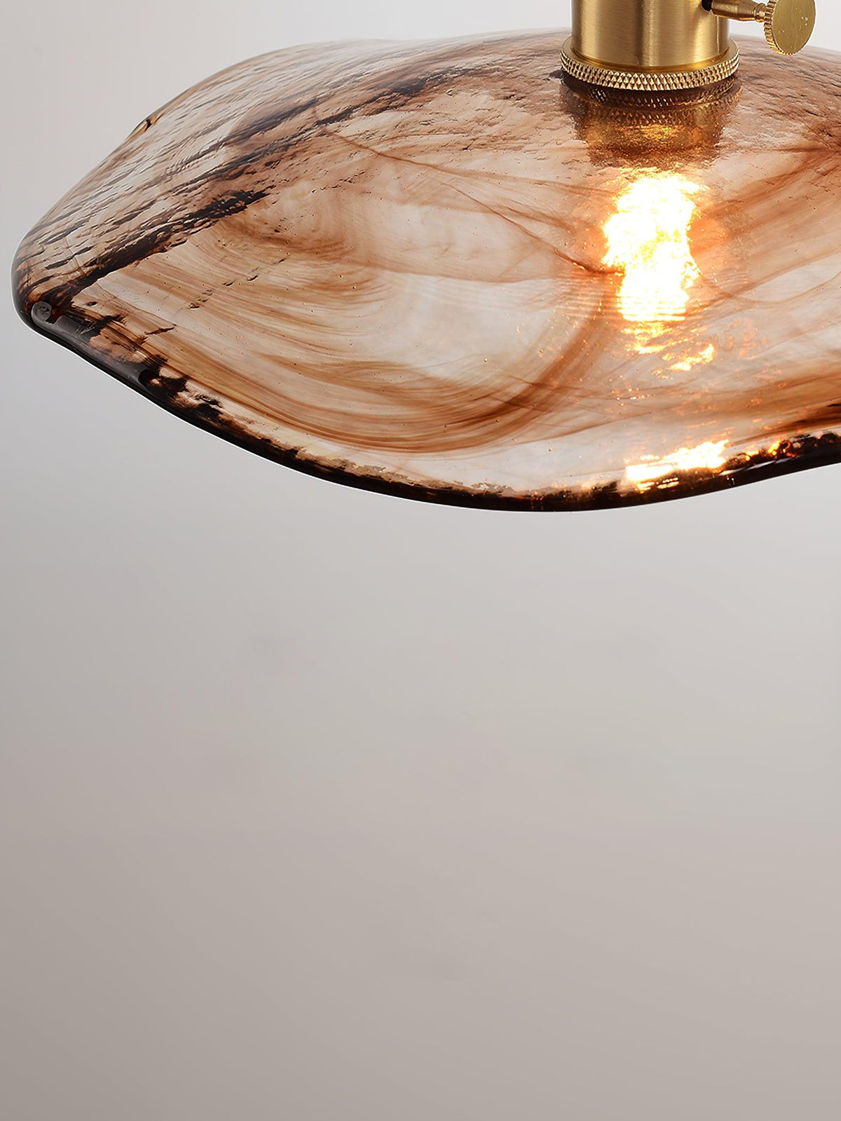 Suspension Aquilon en verre et laiton – vue 23