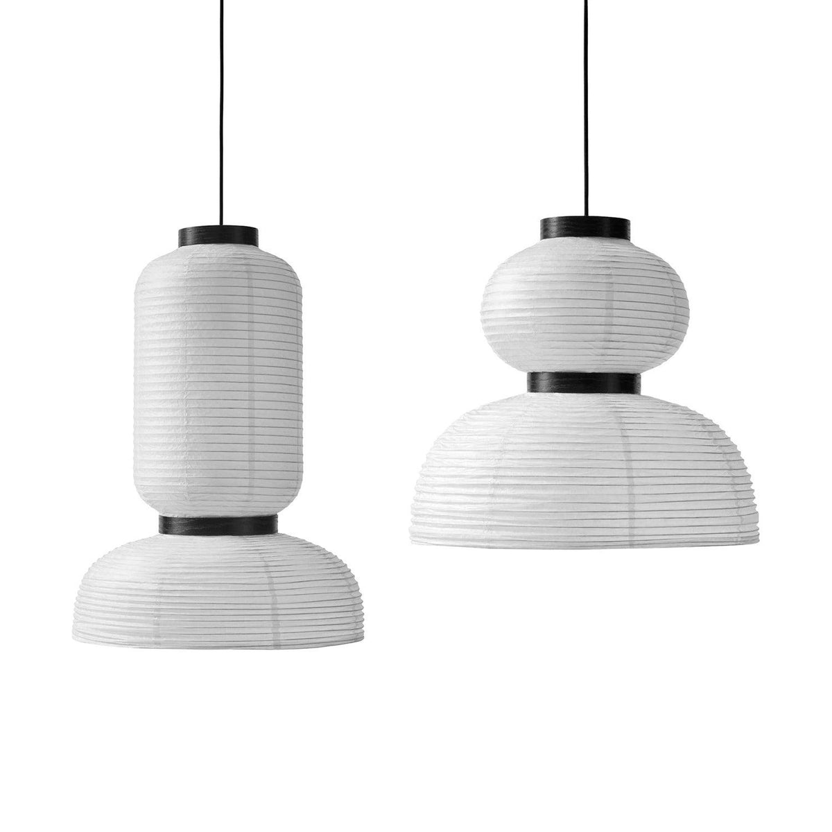 Suspension Rocaille en papier et chêne – vue 19