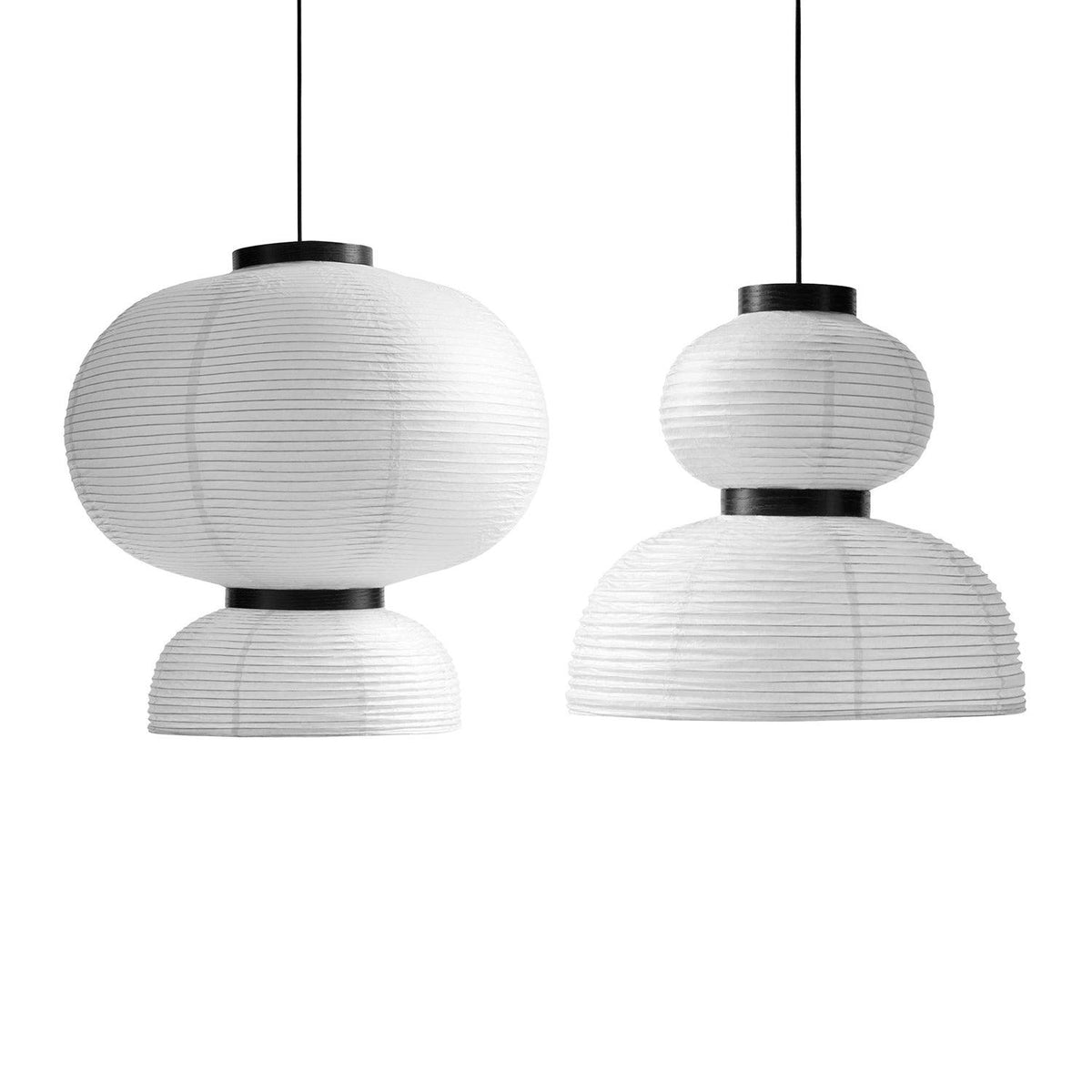 Suspension Rocaille en papier et chêne – vue 21