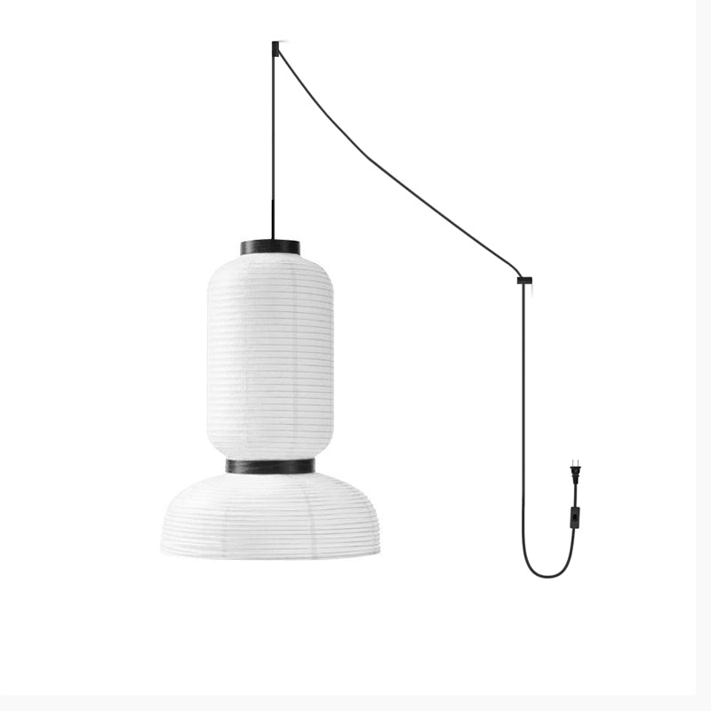 Suspension Rocaille en papier et chêne – vue 72