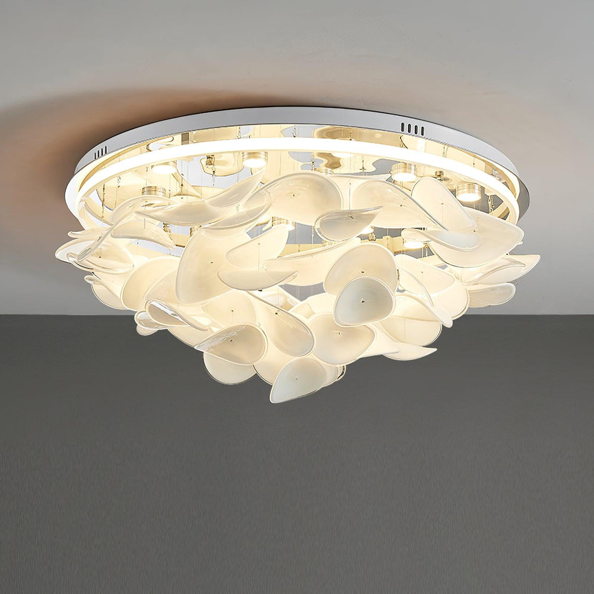 Plafonnier Colette en verre et métal – vue 16