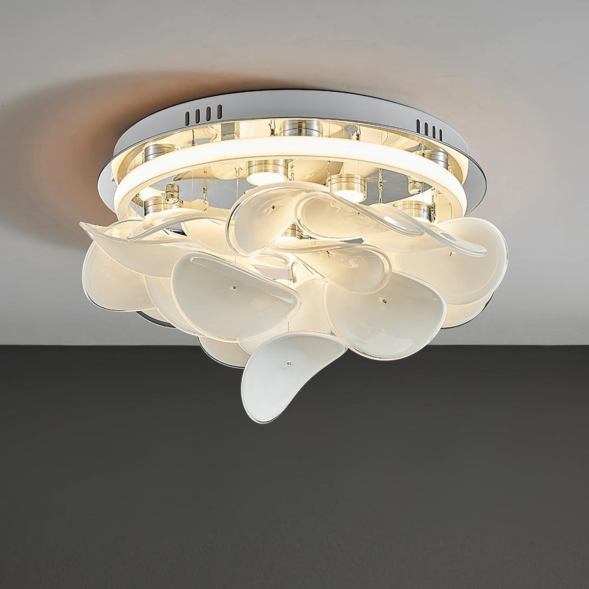 Plafonnier Colette en verre et métal – vue 22