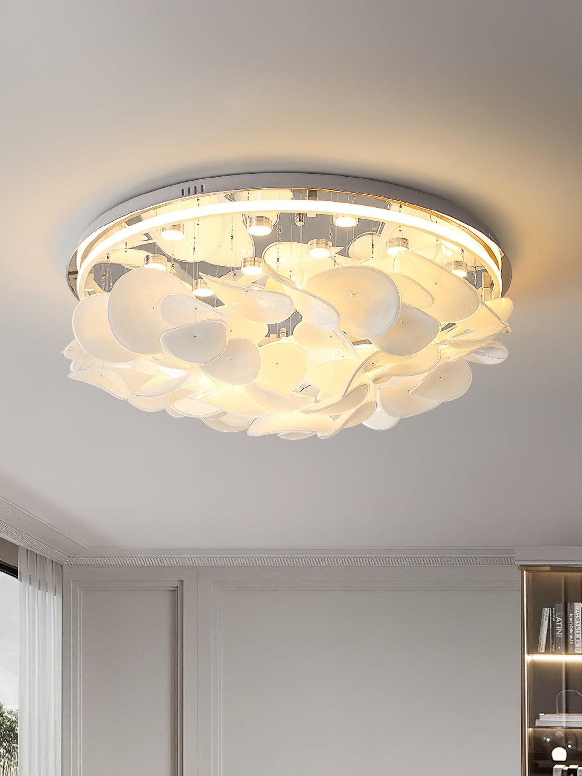 Plafonnier Colette en verre et métal – vue 17