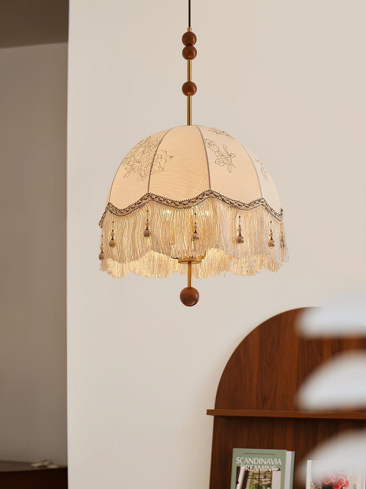 Suspension Carnac en tissu et fer – vue 10
