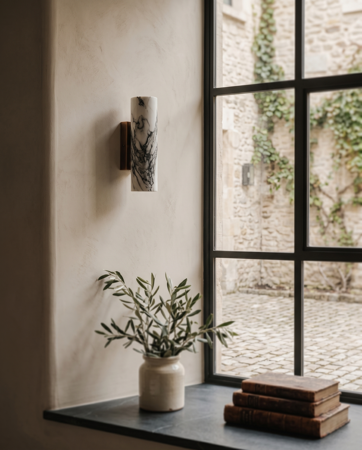 Applique Murale Viola en marbre veiné – vue 3