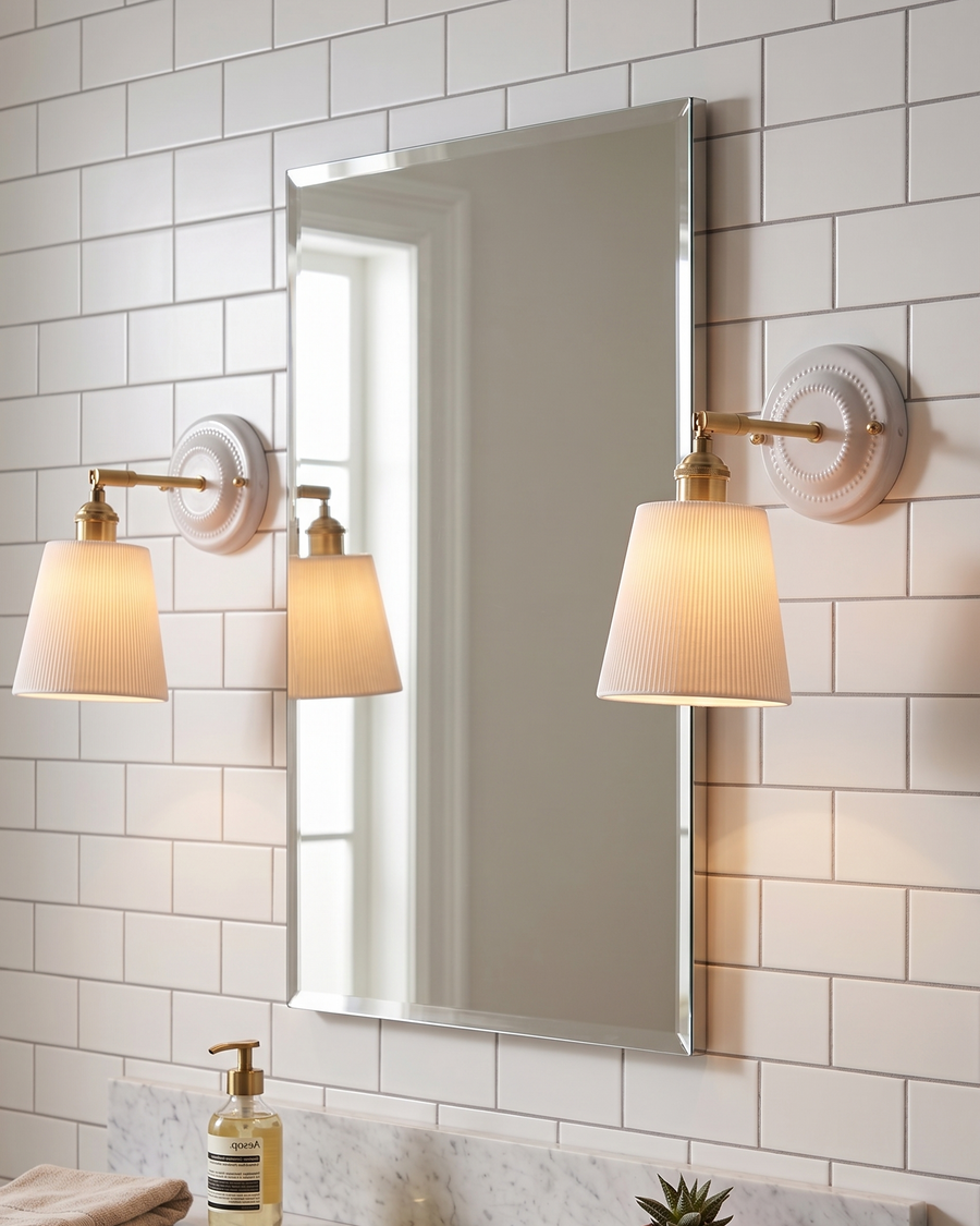 Applique Murale Rainure, céramique cannelée – vue 5
