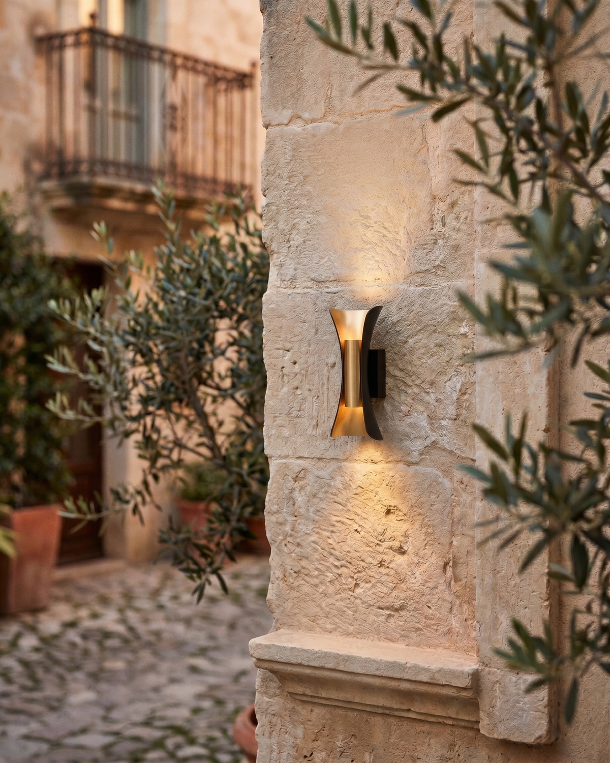 Applique Murale Rivage, sablier extérieur IP65 – vue 3