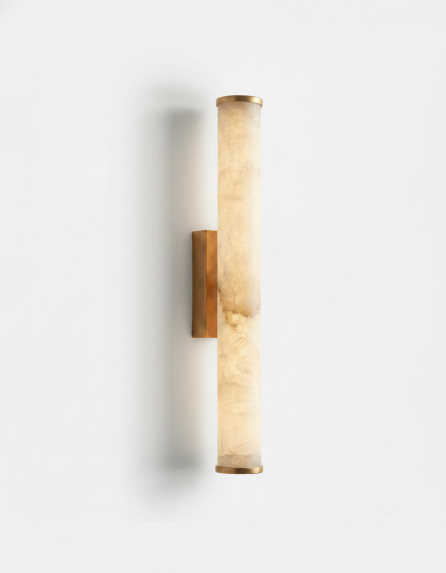 Applique Murale Opaline, colonne d'albâtre – vue 12