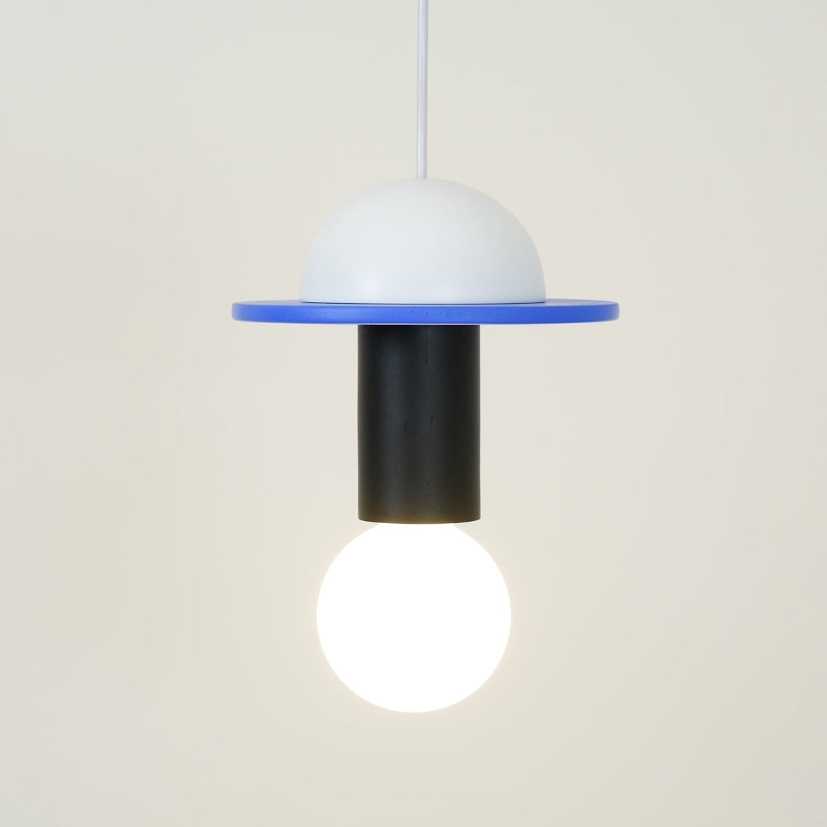 Suspension Kaléidoscope en bois et verre – vue 6
