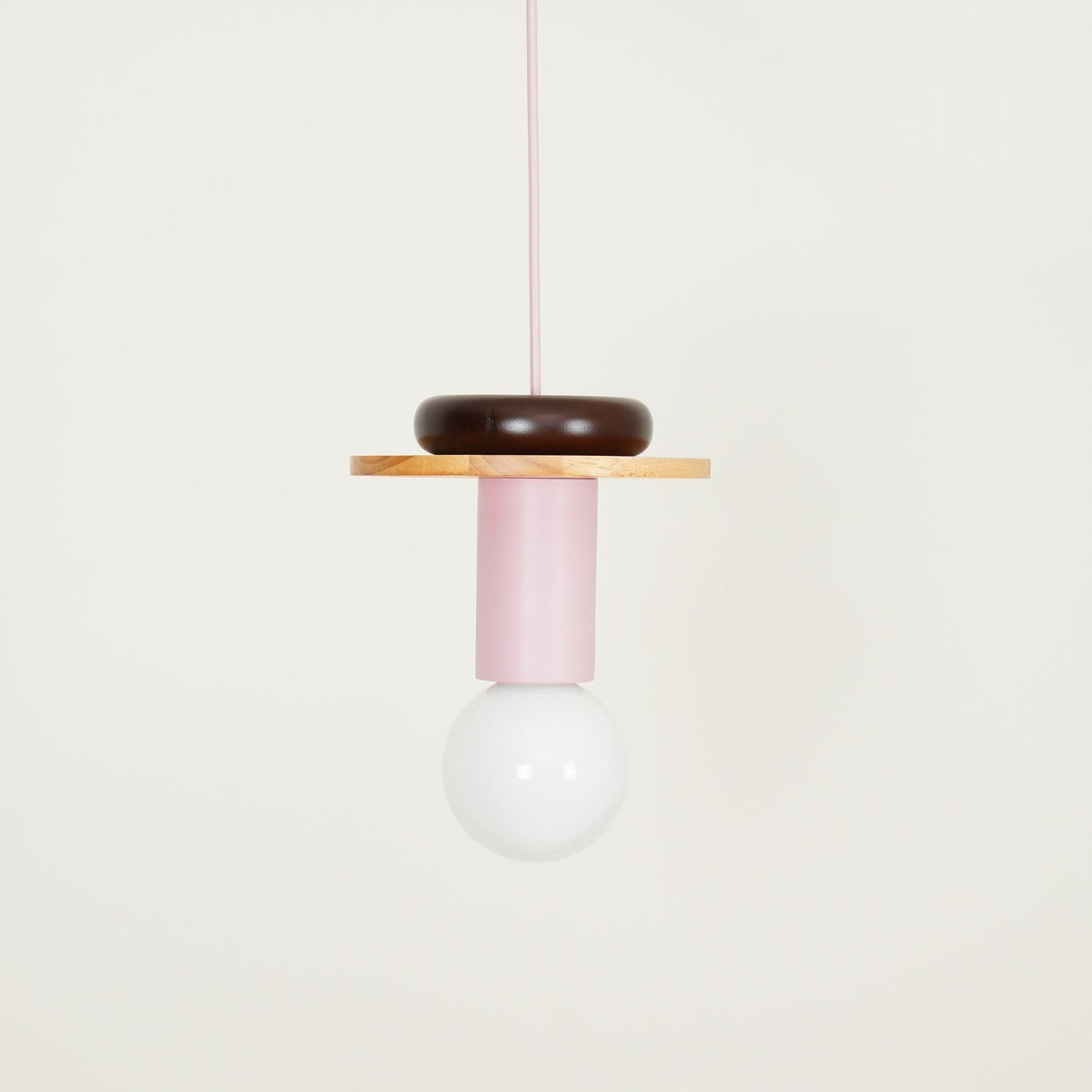 Suspension Kaléidoscope en bois et verre – vue 17