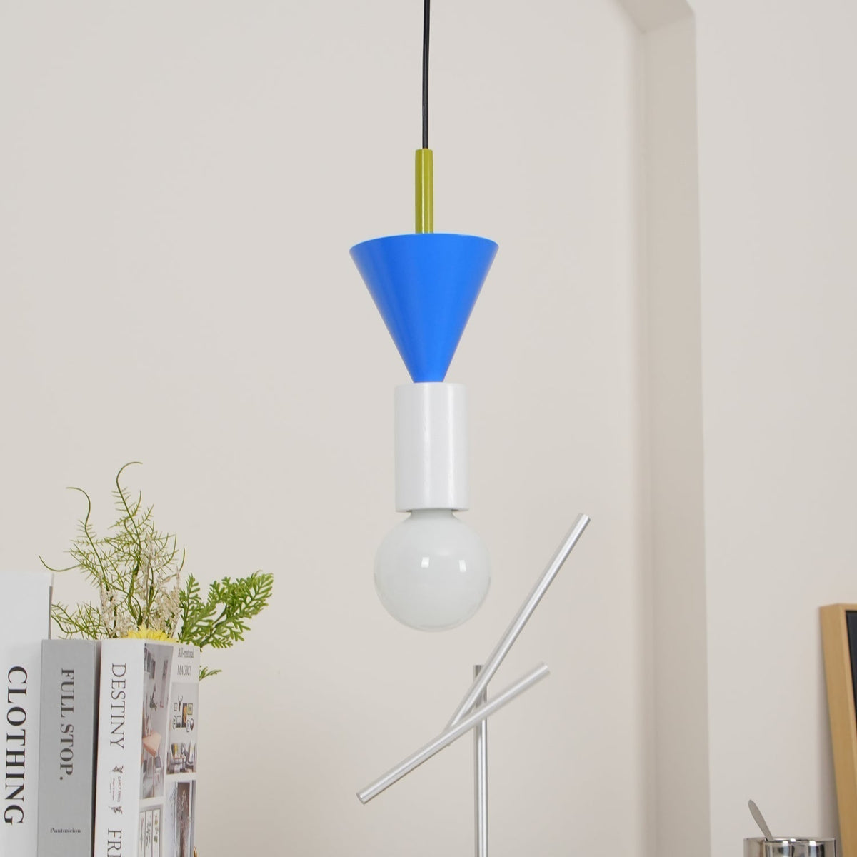 Suspension Kaléidoscope en bois et verre – vue 38