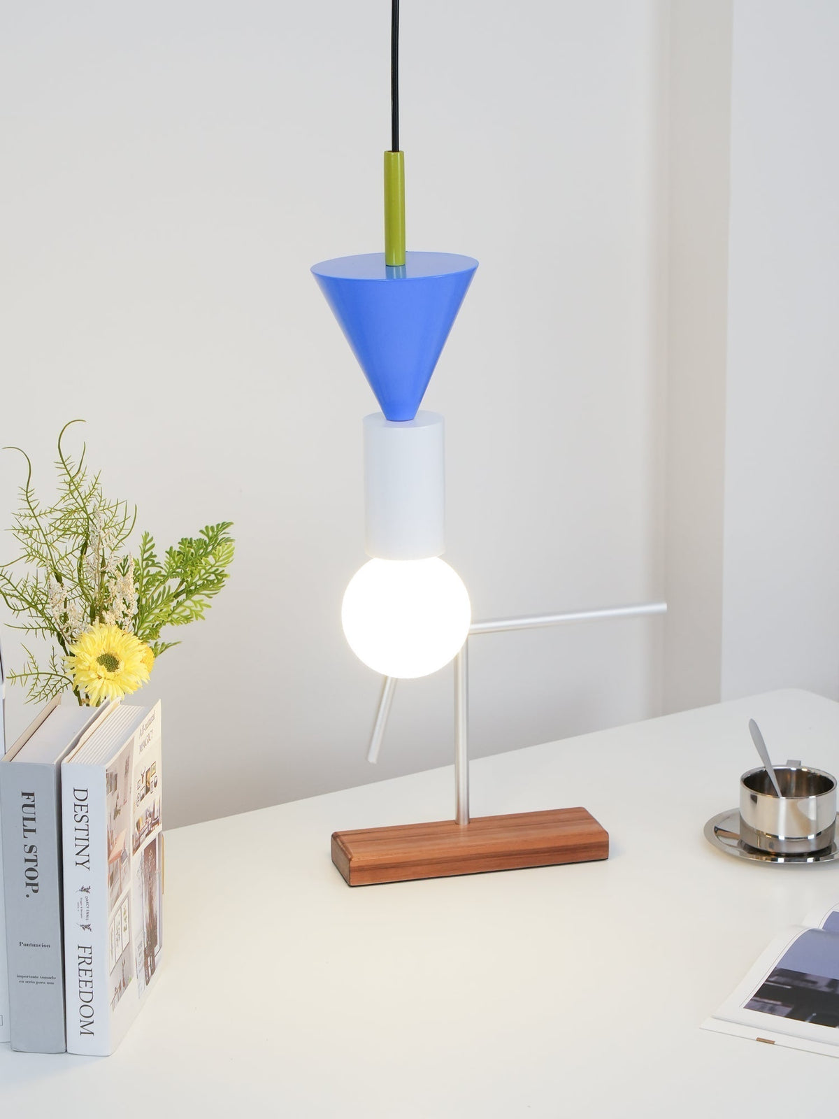Suspension Kaléidoscope en bois et verre – vue 40