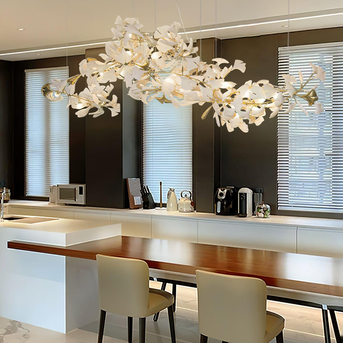 Lustre Calanque en céramique et fer – vue 16