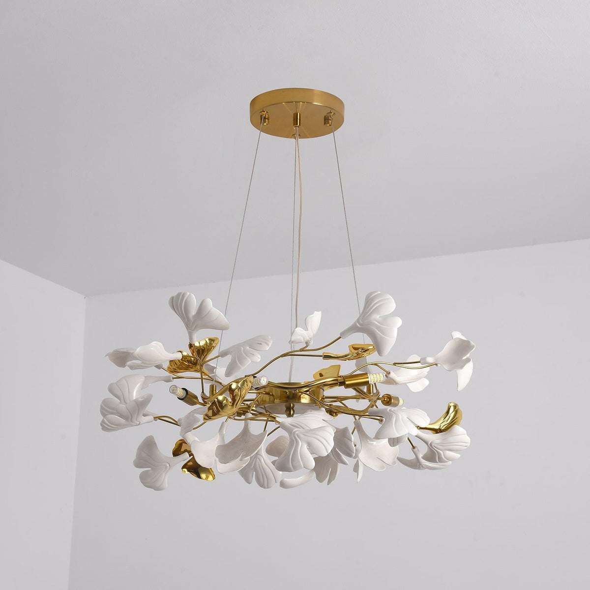 Lustre Gloria en céramique et fer – vue 15