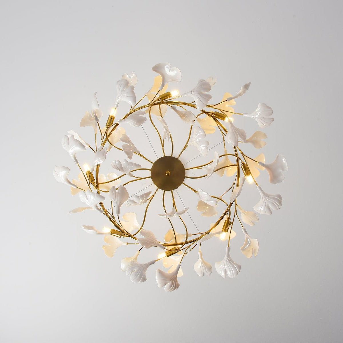 Lustre Gloria en céramique et fer – vue 28