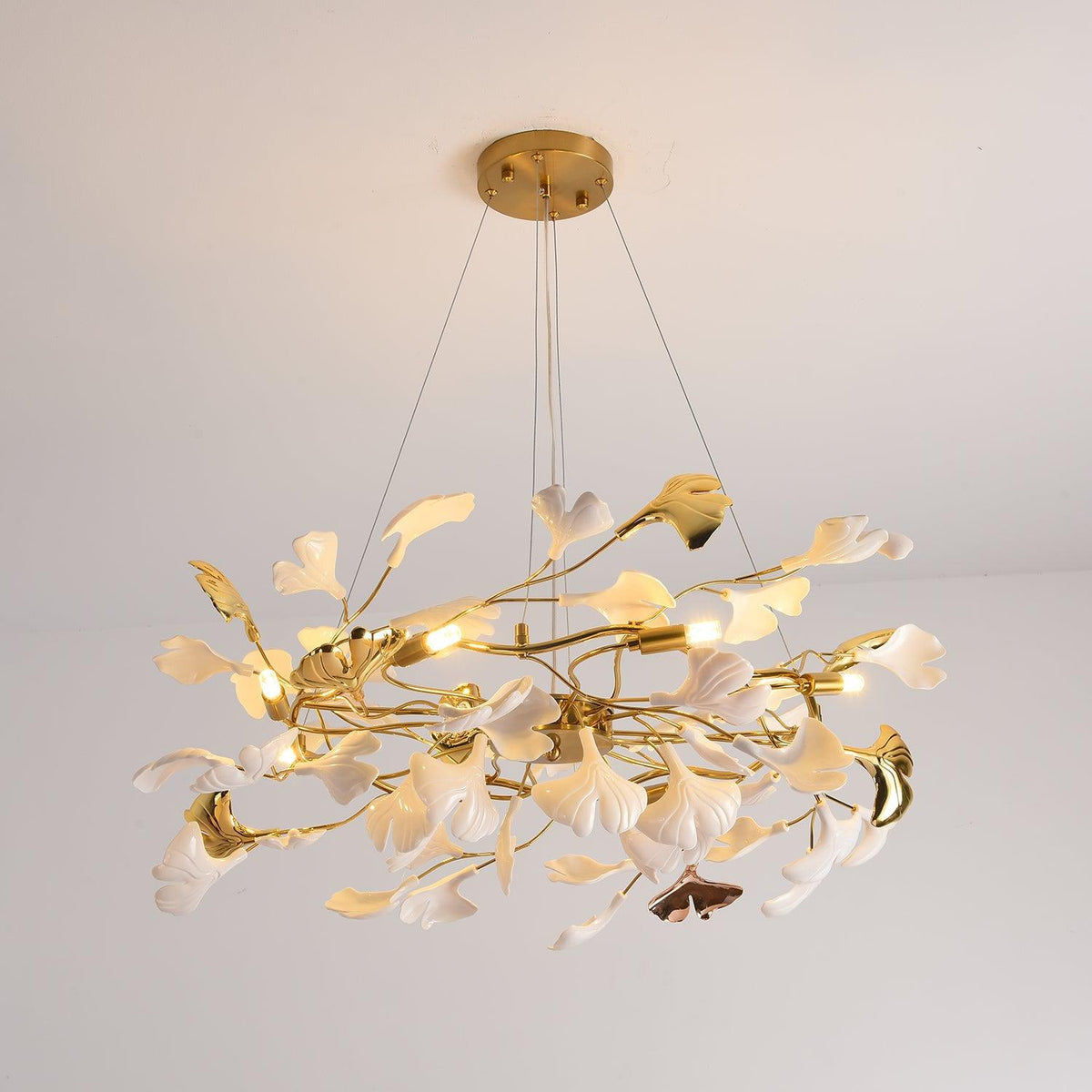 Lustre Gloria en céramique et fer – vue 29