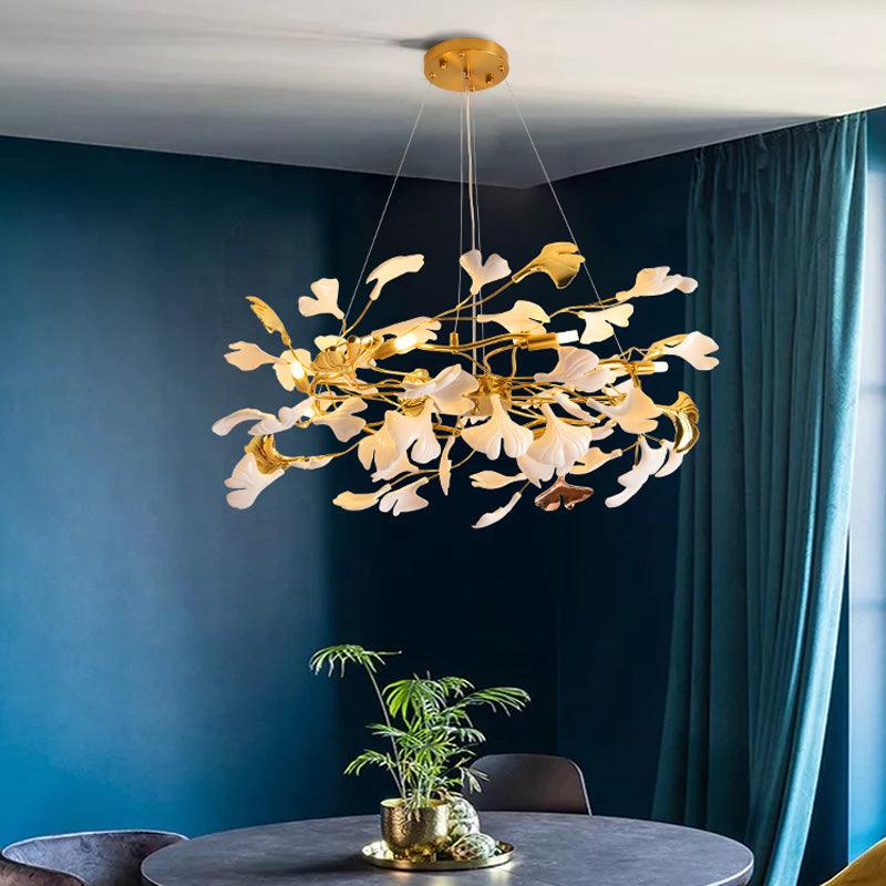 Lustre Gloria en céramique et fer – vue 23